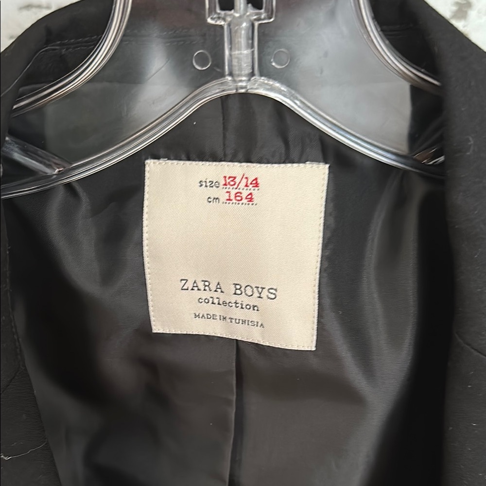 Zara Black Kids Blazer Jacket - Picture 4 of 4